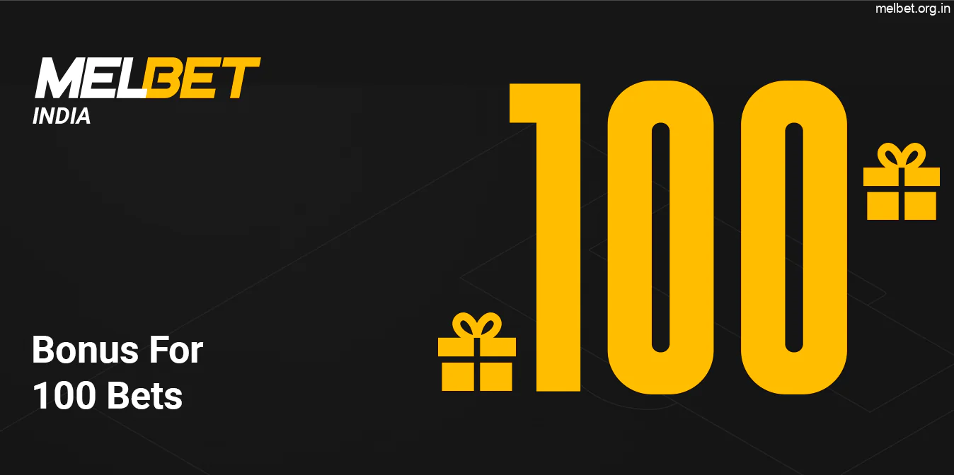 Bonus for 100 Bets on Mostbet